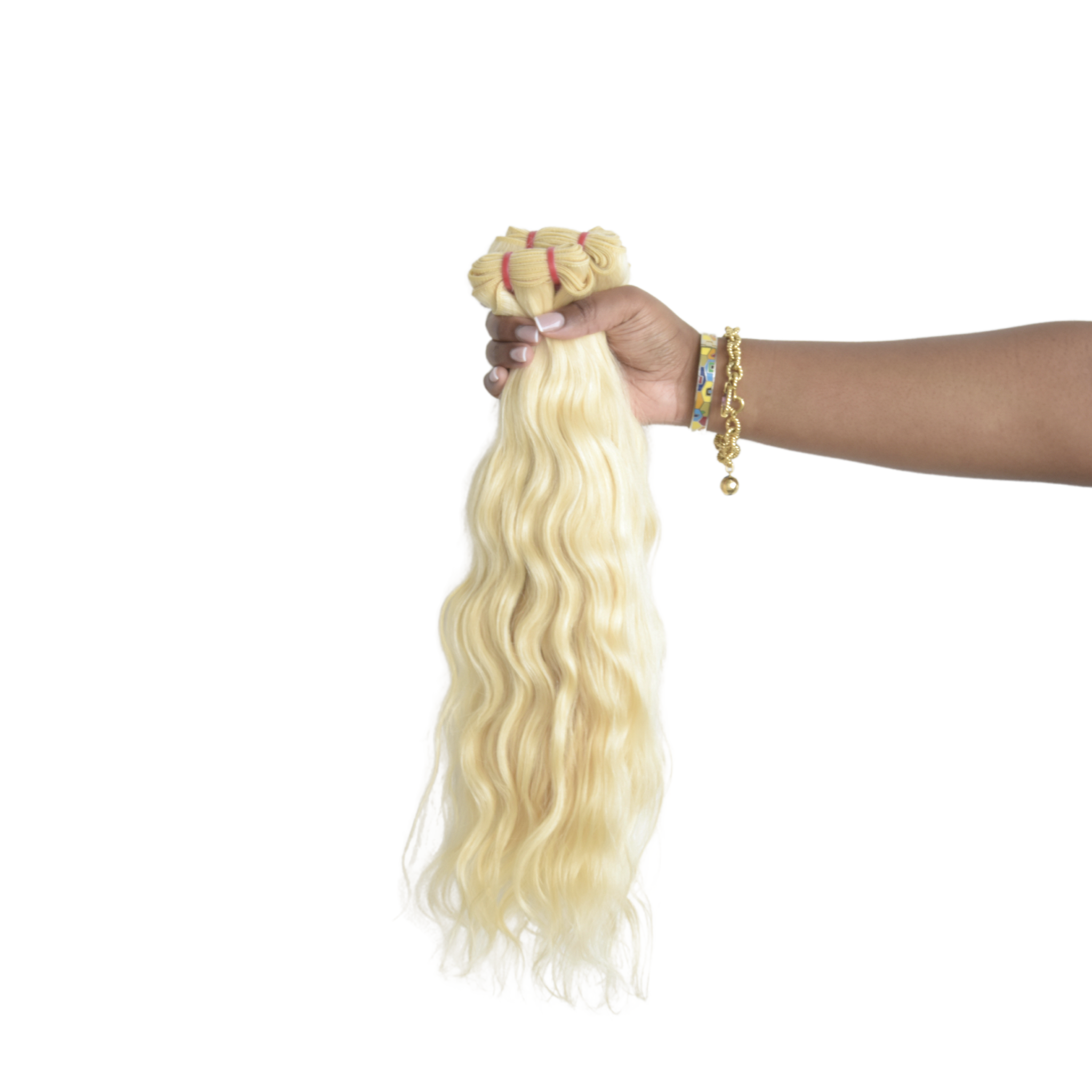 Indian Raw Hair Bundle - 613 Blonde Wavy