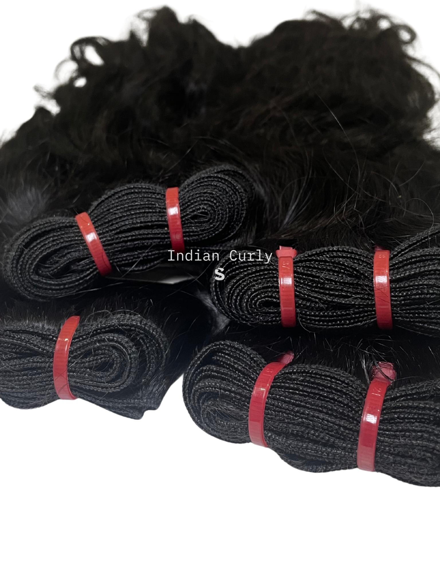 Indian Raw Hair Bundle Set- Curly
