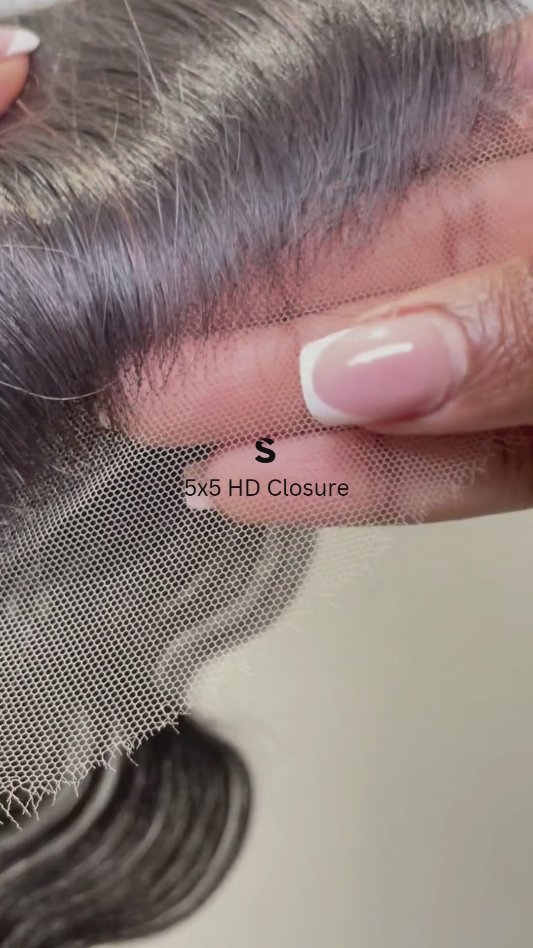 5x5 HD Raw Closure - Straight
